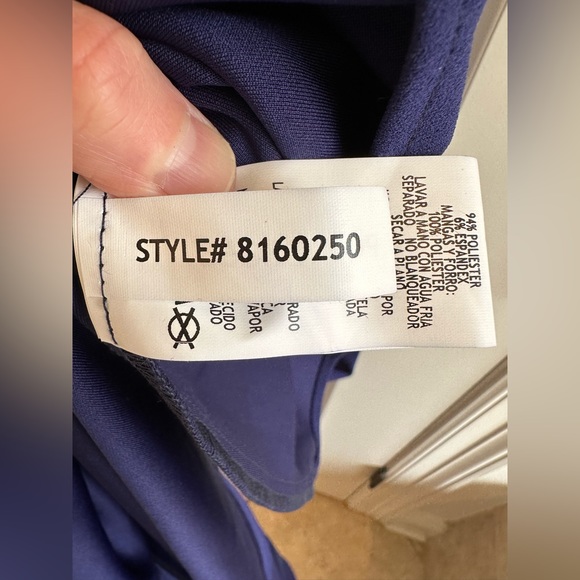 Alex Evenings Mother Of The Bride Dress Embellished Beaded Sleeves Size 4 - Picture 10 of 13